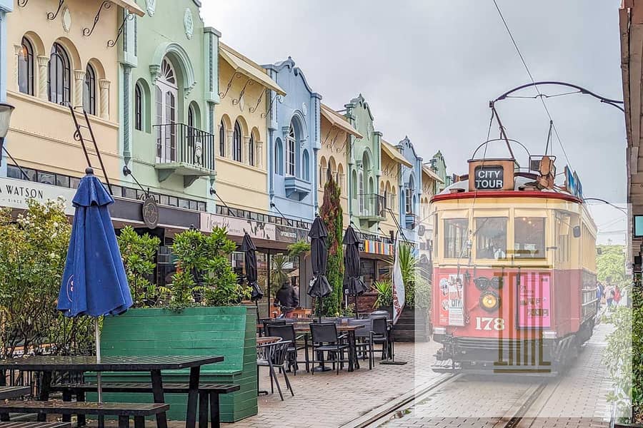 3 A-tram-travels-down-New-Regent-Street-in-Christchurch-New-Zealand-1. jpg