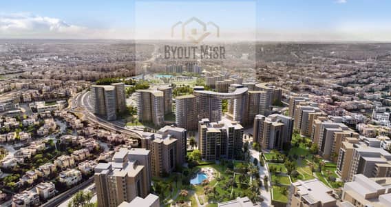 2 Bedroom Flat for Sale in Sheikh Zayed, Giza - Bird's-eye-Cluster-m2. jpg