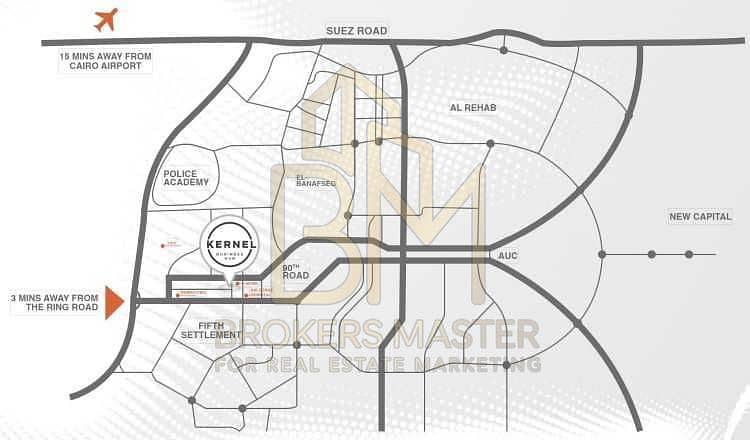 8 Map-of-Kernel-Business-New-Cairo. jpg