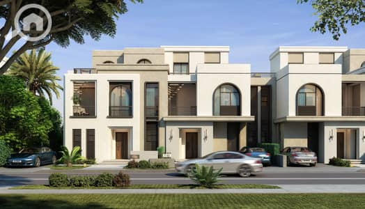 4 Bedroom Twin House for Sale in New Cairo, Cairo - Street (2) - Copy. jpg