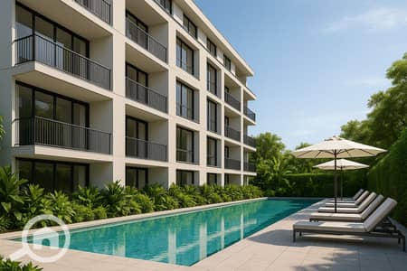 3 Bedroom Apartment for Sale in Sheikh Zayed, Giza - 20250430_1540_Modern Poolside Oasis_simple_compose_01jt3bb5edeghr15ycdabbx9aw. png