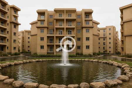 4 Bedroom Flat for Sale in 6th of October, Giza - 20250512_1111_إضافة نافورة ومسطحات مائية_remix_01jv1rq4g9ects8bjm5rj7n84n. png