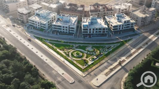 2 Bedroom Penthouse for Sale in Shorouk City, Cairo - Drone-Shot-Blurred. png