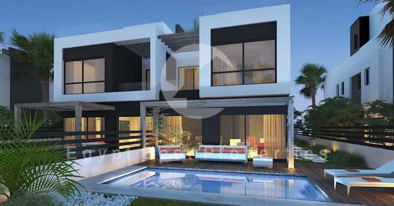 توين هاوس 5 غرف نوم للبيع في القاهرة الجديدة، القاهرة - Twin-Houses-For-Sale-in-Palm-Hills-New-Cairo. jpg