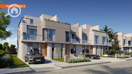 4 Bedroom Townhouse for Sale in Sheikh Zayed, Giza - Town House 4 Front Yard 1. jpg
