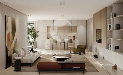 بنتهاوس 3 غرف نوم للبيع في 6 أكتوبر، الجيزة - Copy of 03_Basement Floor_Living&Dining. jpg