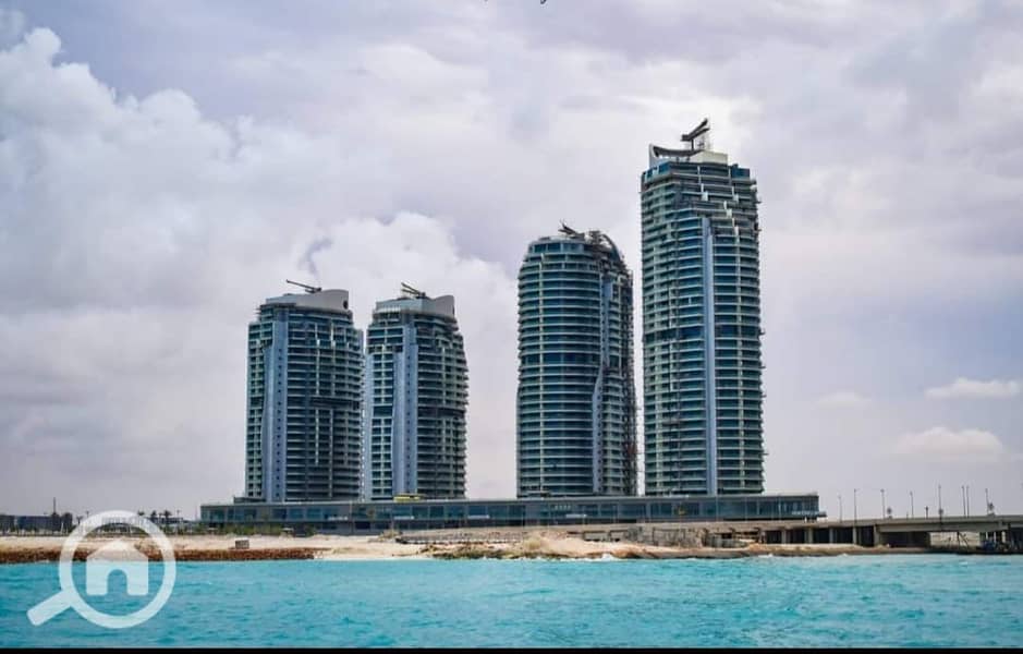 Distinctive apartment for sale, fully finished, in New Alamein Towers on the North Coast - Vista 3