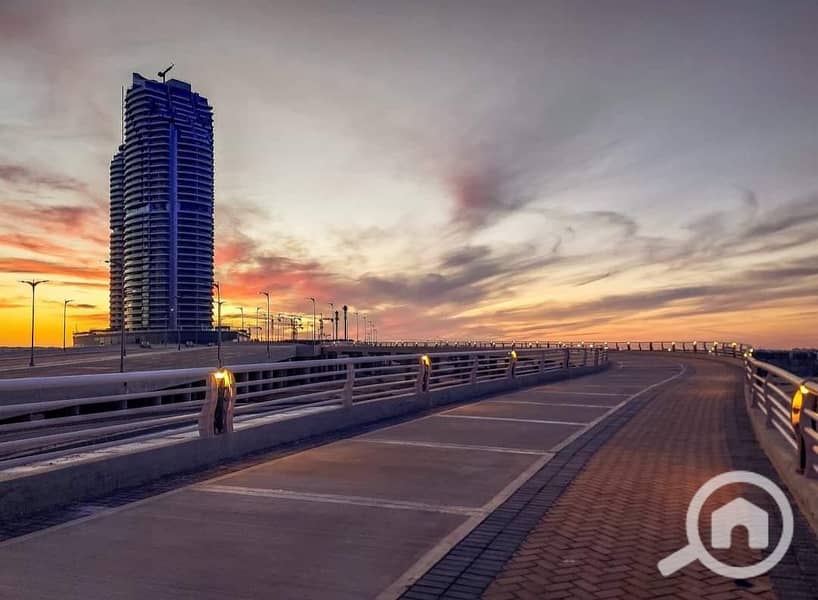 Distinctive apartment for sale, fully finished, in New Alamein Towers on the North Coast - Vista 4