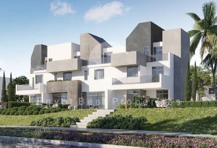 4 Bedroom Townhouse for Sale in Sheikh Zayed, Giza - فيلات-كمبوند-ريفيرز-الشيخ-زايد-Rivers-New-Zayed-Tatweer-Misr. jpg