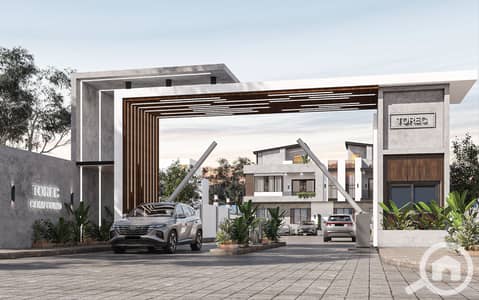توين هاوس 4 غرف نوم للبيع في الشيخ زايد، الجيزة - T. Pearl - renders-01. png