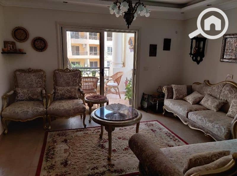 إيجار مفروش ١٩٠م فى كمبوند الخمائل بالشيخ زايد