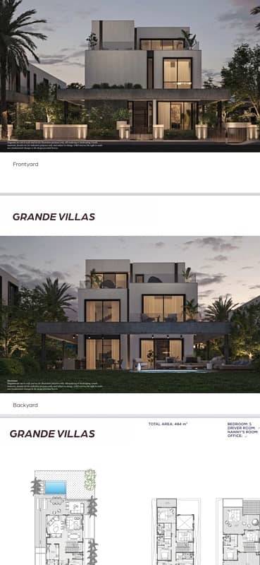 6 Bedroom Villa for Sale in New Cairo, Cairo - ڤيلا بكمبوند ستيت لاند مارك التجمع الاول للبيع