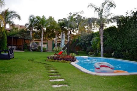 فیلا 5 غرف نوم للايجار في القاهرة الجديدة، القاهرة - villa in moon valley compound for monthly rent for any nationalites