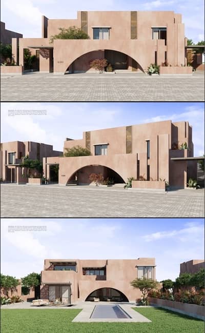فیلا 4 غرف نوم للبيع في الساحل الشمالي، مطروح - Playa Beach House 600m 4th row from beach