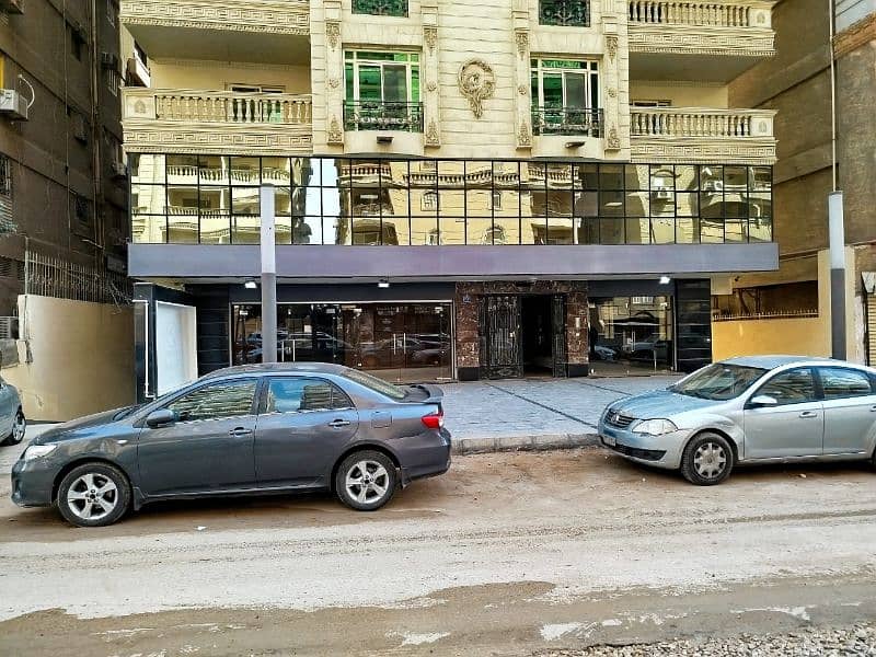 معرض ومقر ادارى للايجار