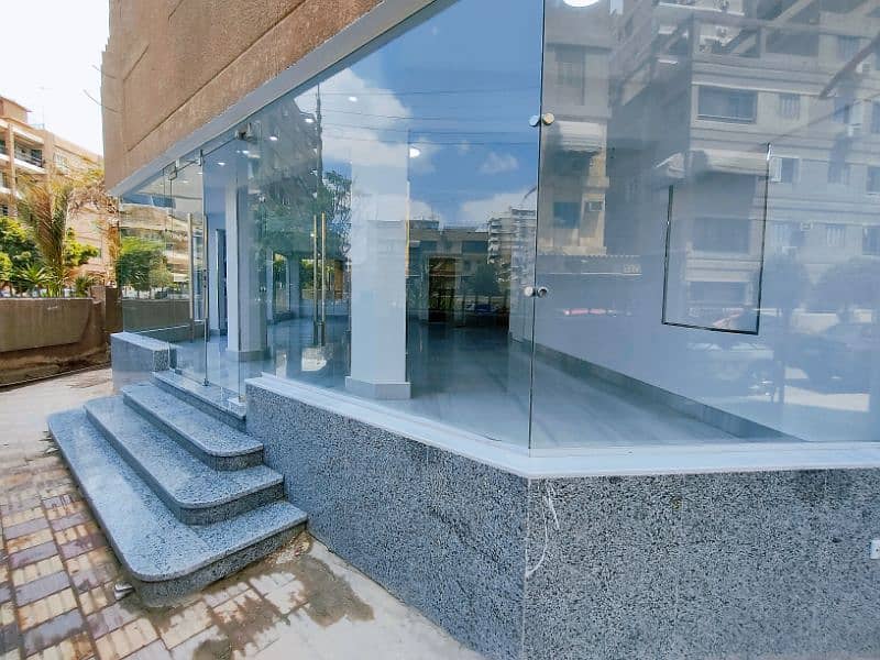 مقر تجاري أو إداري بالحجاز ناصيتين 120متر للإيجار وجهه ناصيتين 25 متر