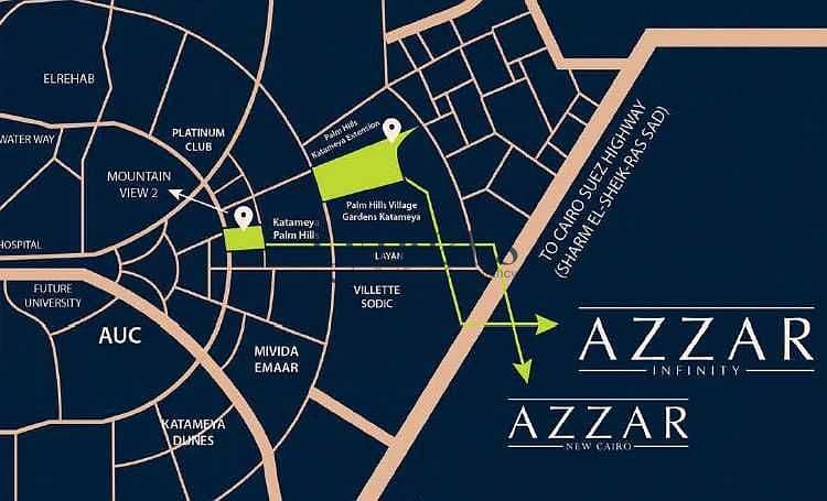 12 Map-of-Azzar-Infinity-New-Cairo. jpg