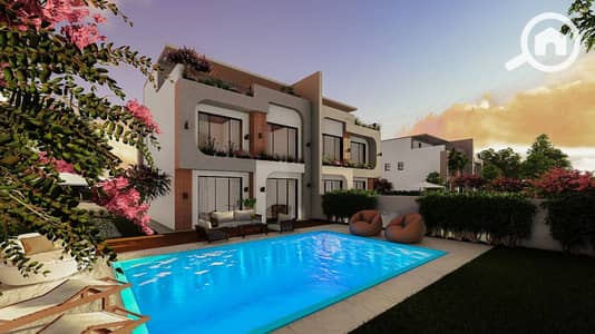 4 Bedroom Twin House for Sale in Sheikh Zayed, Giza - b1b5e2baa3dc4ce8a3ce2e460957274a. jpg