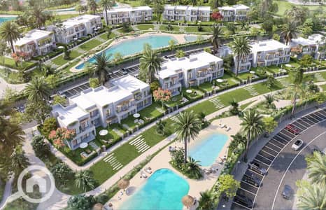 4 Bedroom Townhouse for Sale in North Coast, Matruh - bird's eye copy. jpg