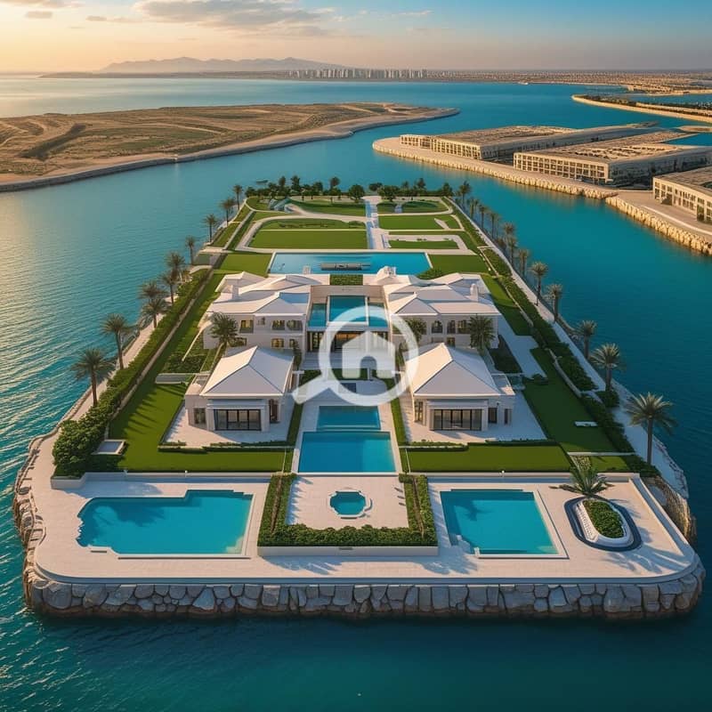 4 _Concept_ The Dual-View Throne of Marina 2. _Visuals_ Breathtaking aerial drone shot capturing the vast 11,730m² estate in Marina 2 (Nady El Sayarat zone). Clearly show its prime first-row position with the tu (3). jpg