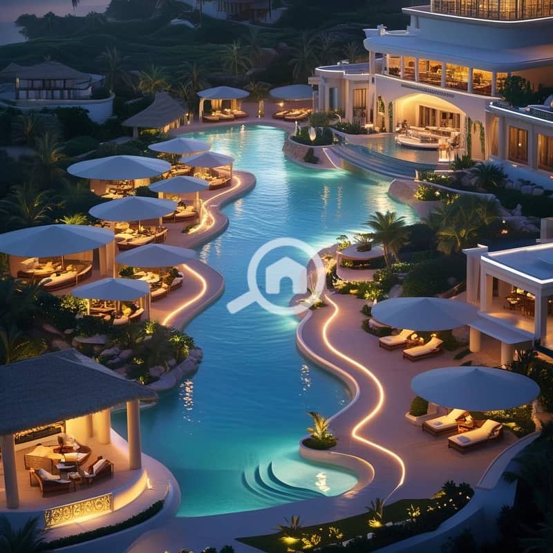 13 _Concept_ The Birth of a 7-Star North Coast Legend. _Visuals_ A futuristic, aspirational rendering of the 11,730m² estate transformed into an ultra-luxurious boutique hotel or an exclusive private resort. Show (2). jpg