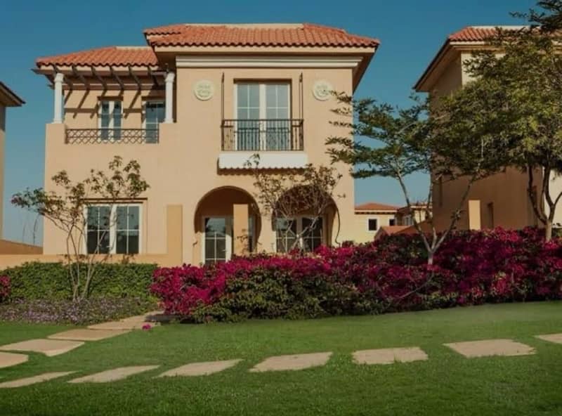 stand alone villa for sale in hyde park compound هايد بارك التجمع