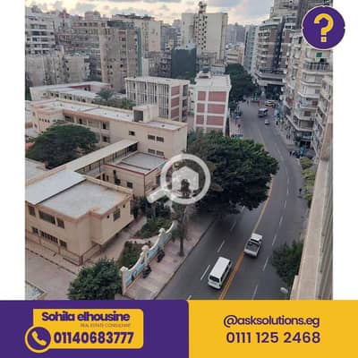 3 Bedroom Apartment for Sale in Roushdy, Alexandria - شقة للبيع 225م فى مصطفى كامل