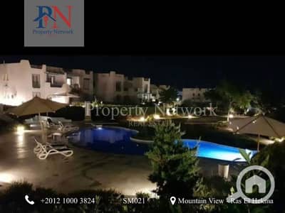 شاليه 3 غرف نوم للايجار في الساحل الشمالي، مطروح - SM0213. jpg