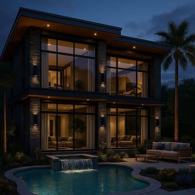 6 Bedroom Villa for Sale in 6th of October, Giza - فيلا للبيع بالريف الاوروبي