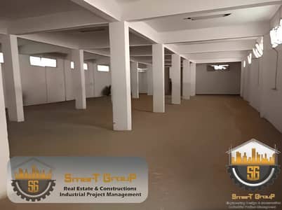 Factory for Rent in 10th of Ramadan, Sharqia - مصنع للايجار دورين 1600 متر