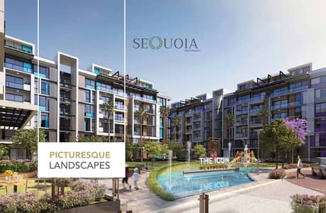 3 Bedroom Apartment for Sale in New Cairo, Cairo - Landscapes. jpg