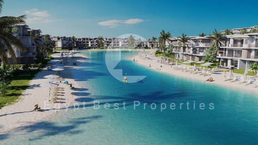 شاليه 2 غرفة نوم للبيع في الساحل الشمالي، مطروح - Koun Ras El Hikma North coast. jpg