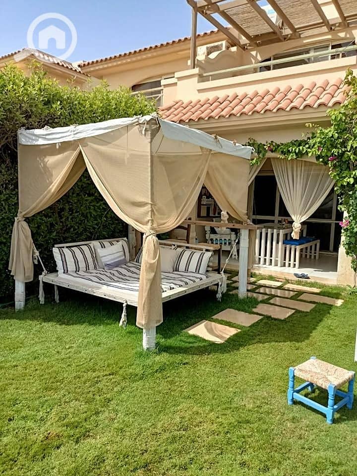 Chalet 99m + Garden Sea View and Fully finished with ACs in Telal Sokhna