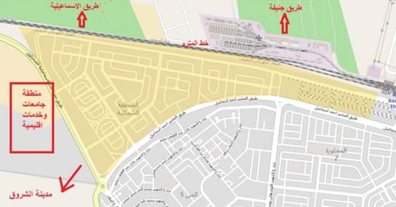أرض سكنية  للبيع في مدينة بدر، القاهرة - من المالك للبيع قطعة أرض بحرى ناصية على ميدان شمال المدينة مدينة بدر