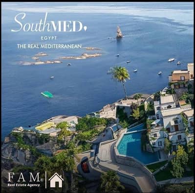 فیلا 4 غرف نوم للبيع في الساحل الشمالي، مطروح - نجمة الساحل SouthMed فيلا مطلة على المارينا Stand Alone بأقل أوفر