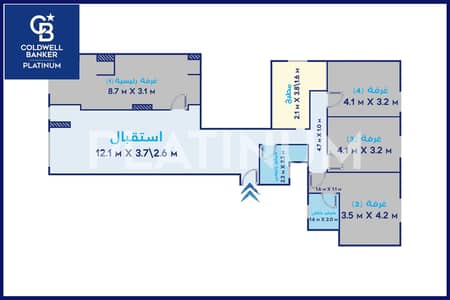 4 Bedroom Apartment for Sale in Sporting, Alexandria - WM. png