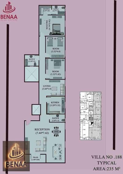 3 Bedroom Flat for Sale in Shorouk City, Cairo - 1000044069. jpg