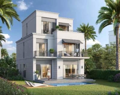 فیلا 5 غرف نوم للبيع في الشيخ زايد، الجيزة - من المالك belle vie emaar فيلا منفصله