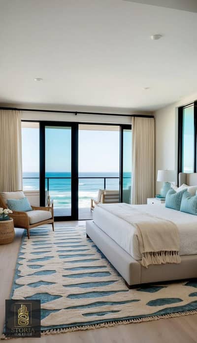 2 Bedroom Chalet for Sale in North Coast, Matruh - 20 Stunning Modern Coastal Bedroom Ideas You’ll Love. jpg