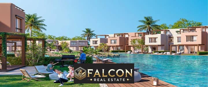 شاليه 3 غرف نوم للبيع في العين السخنة، السويس - Hacienda-Blue-Village. jpg