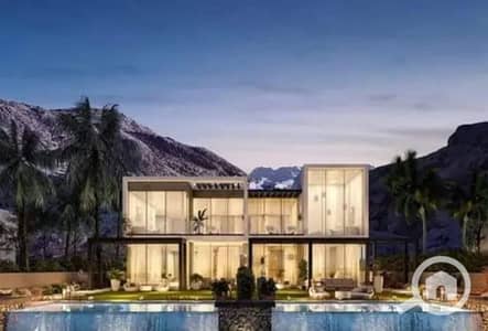 3 Bedroom Townhouse for Sale in Ain Sukhna, Suez - Available villa for sale in the highest area of Jabal Al-Villa with a sea view from all rooms
