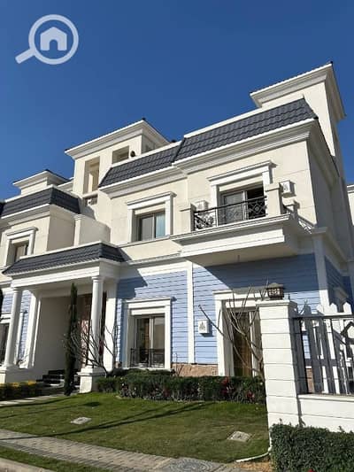 7 Bedroom Villa for Sale in New Cairo, Cairo - Villa for sale, finished and ready for inspection immediately within Mountain View on installments.