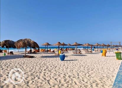 شاليه 2 غرفة نوم للبيع في الساحل الشمالي، مطروح - ‎اقل سعر شاليه في مارينا marina متشطب بالكامل عند لسان الوزير