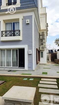 4 Bedroom Twin House for Sale in New Cairo, Cairo - Last twin house in Mountain View iCity, Fifth Settlement, installment up to 8 years.