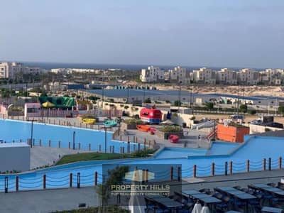 شاليه 2 غرفة نوم للبيع في الساحل الشمالي، مطروح - شاليه للبيع ب امواج Amwaj الساحل الشمالي تقسيط8سنوات