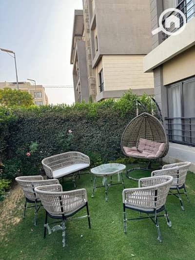 3 Bedroom Flat for Sale in New Cairo, Cairo - شقة ارضي بجاردن متشطبة بالكامل للبيع في كمبوند المراسم التجمع الخامس 3 Bedroom Flat for Sale in New Cairo, Cairo - شقة ارضي بجاردن متشطبة بالكامل للبيع في كمبوند المراسم التجمع الخامس