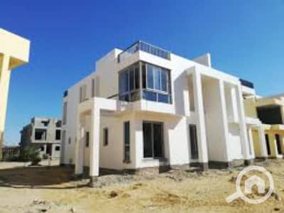 3 Bedroom Twin House for Sale in Sheikh Zayed, Giza - توين هاوس للبيع استلام فوري في لاك فيل الشيخ زايد بتقسيط