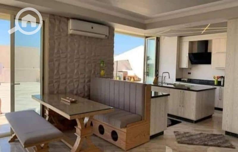 شالية للبيع من بالم هيلز في الساحل الشمالي قرية هاسيندا باي بالتقسيط