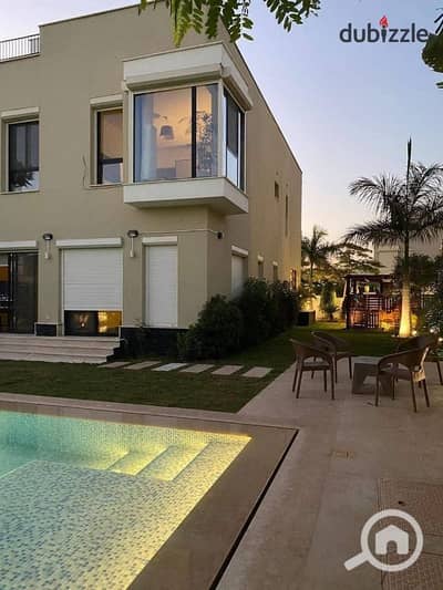 6 Bedroom Villa for Sale in New Cairo, Cairo - هبيع فيلا استاندالون ف Stei8ht التجمع الاول امام الرحاب بجوار سوان ليك