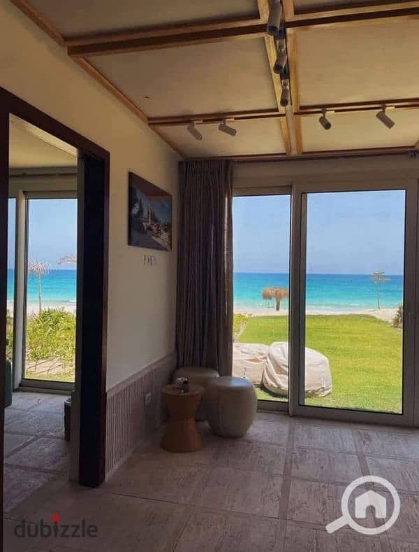 شاليه ارضي بجاردن بڤيو بانوراما عالبحر للبيع في الساحل مراسي Marassi
